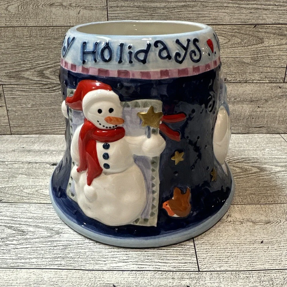 PAPEL GIFTWARE Christmas Arctic Cheer Dip Chiller Eleanor Rahim Polar Bear 5x6